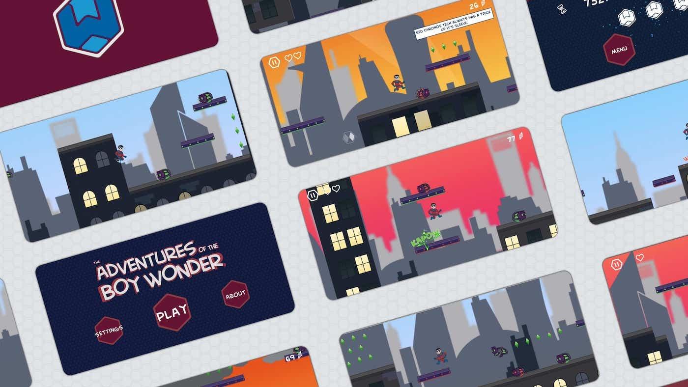 Adventures of the Boy Wonder Artwork